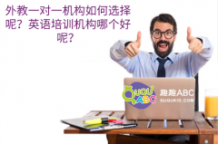 外教一對一機構如何選擇呢？英語培訓機構哪個好呢？