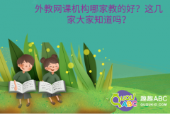 外教網(wǎng)課機(jī)構(gòu)哪家教的好？這幾家大家知道嗎？